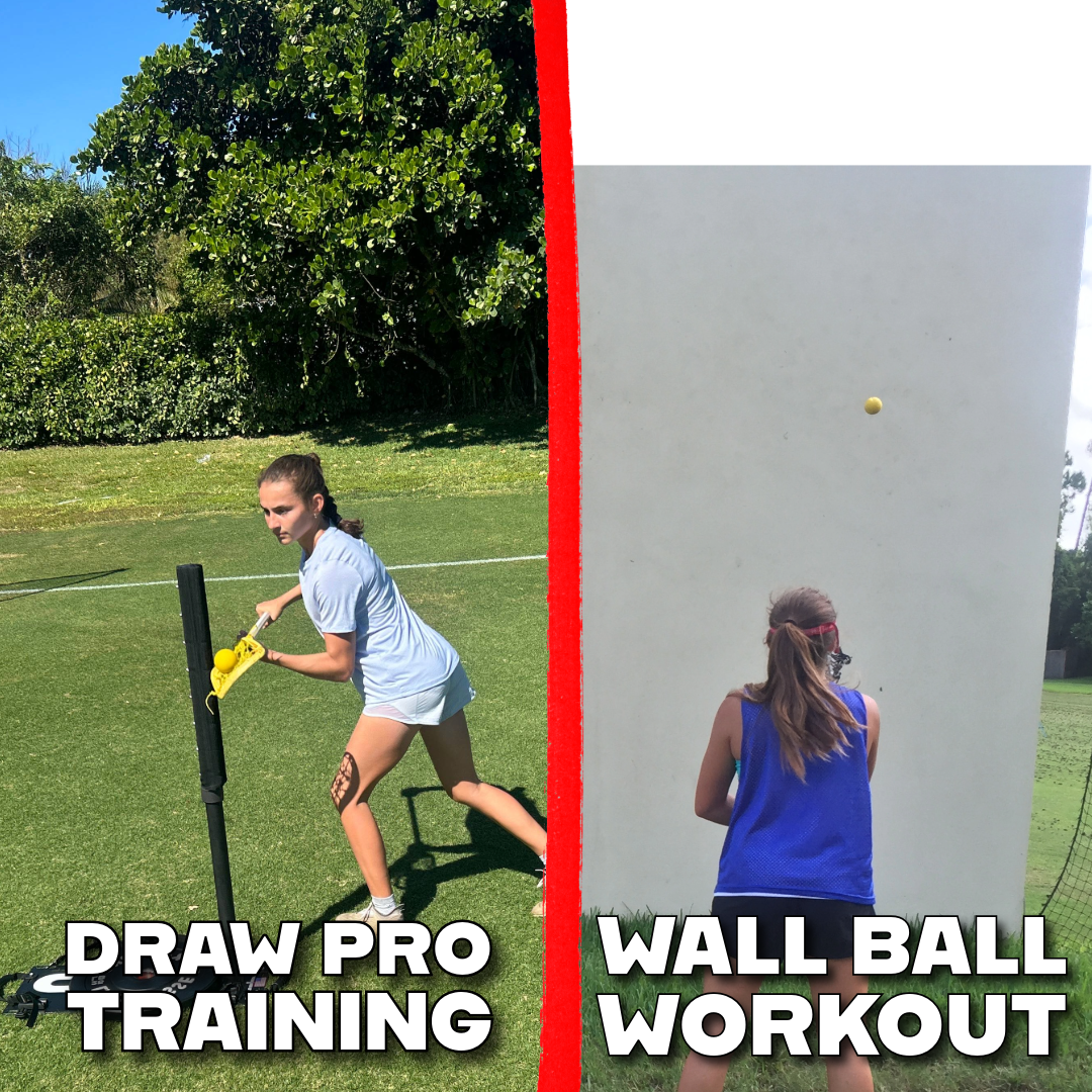 Elevate Your Game: The Importance of Wall Ball Workouts and Draw Pro Training in Lacrosse Player Development