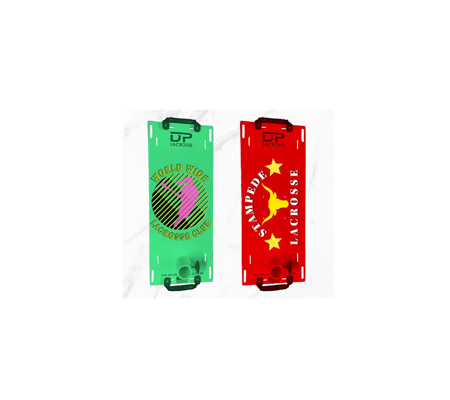 Custom Color Paint & Logo Option For The Draw Pro Lacrosse Trainer