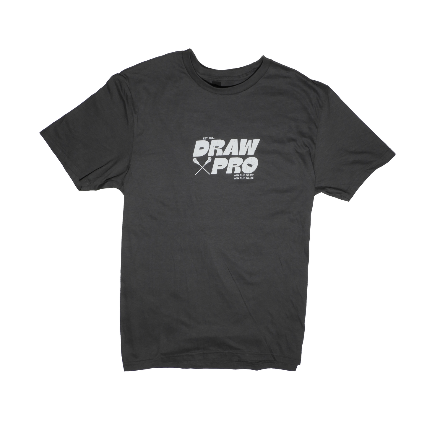 Draw Pro Lacrosse Summer T Charcoal