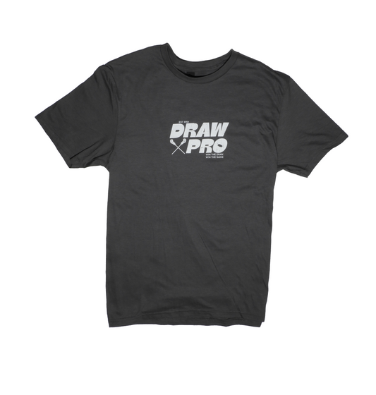 Draw Pro Lacrosse Summer T Charcoal