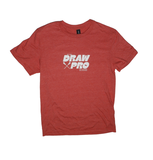 Draw Pro Lacrosse Summer T Heather Red