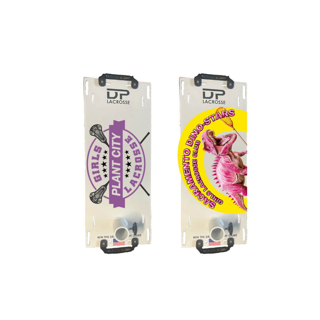 Custom Color Paint & Logo Option For The Draw Pro Lacrosse Trainer