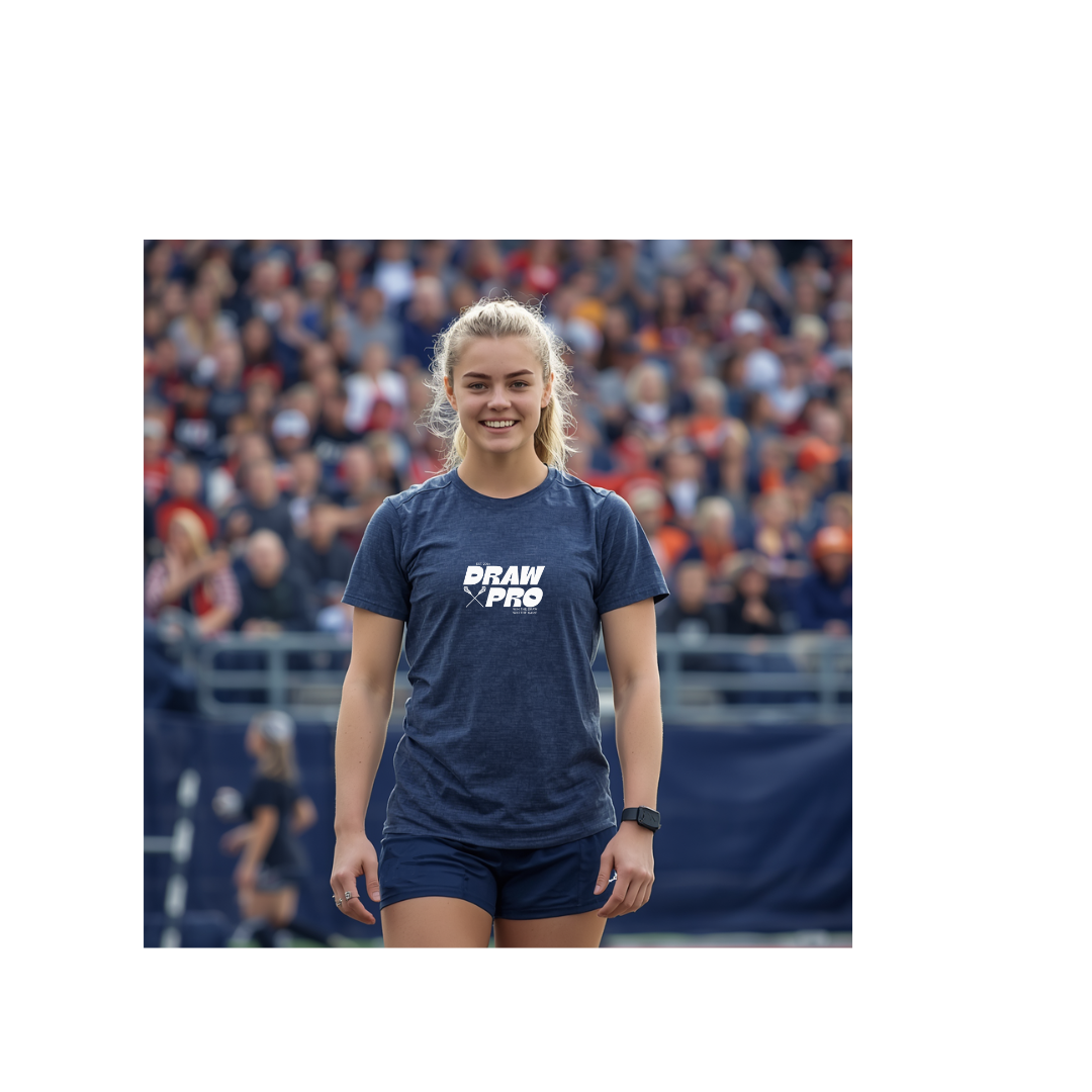 Draw Pro Lacrosse Summer T Heather Navy