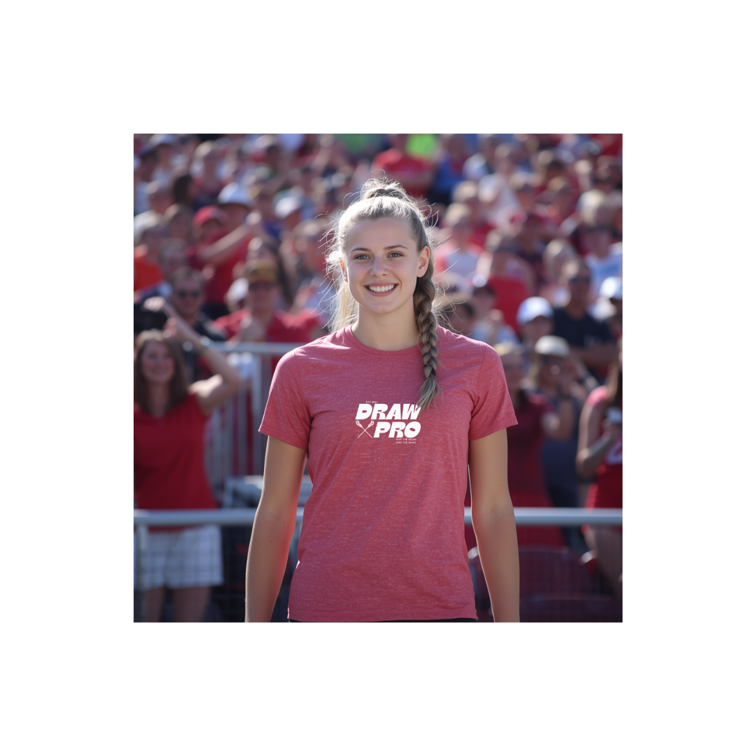 Draw Pro Lacrosse Summer T Heather Red
